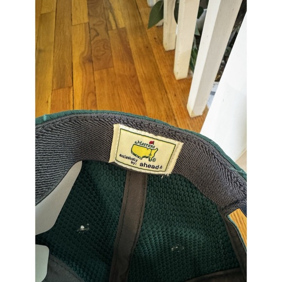 Masters 2022 Green Golf‎ Hat New With Tags Never Worn Men's Adjustable Cotton - Picture 7 of 7